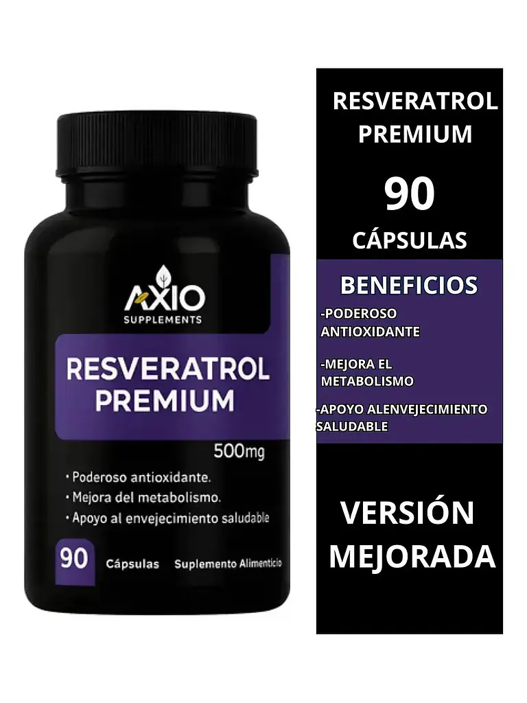 Resveratrol Antioxidante Nutricional — 90 cápsulas 3