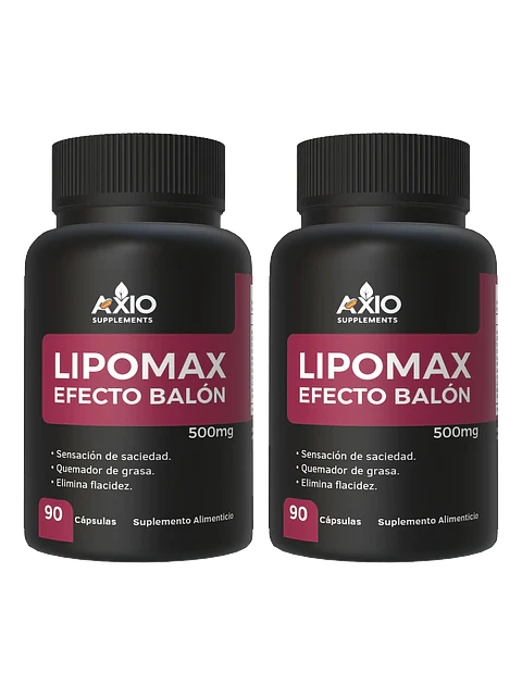 Pastillas Adelgaza Rápido Pack X2 Lipomax Efecto Balón