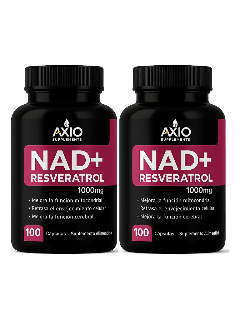 X2 Nad + Nicotinamide Resveratrol Premium 1000mg — 200 cápsulas 1