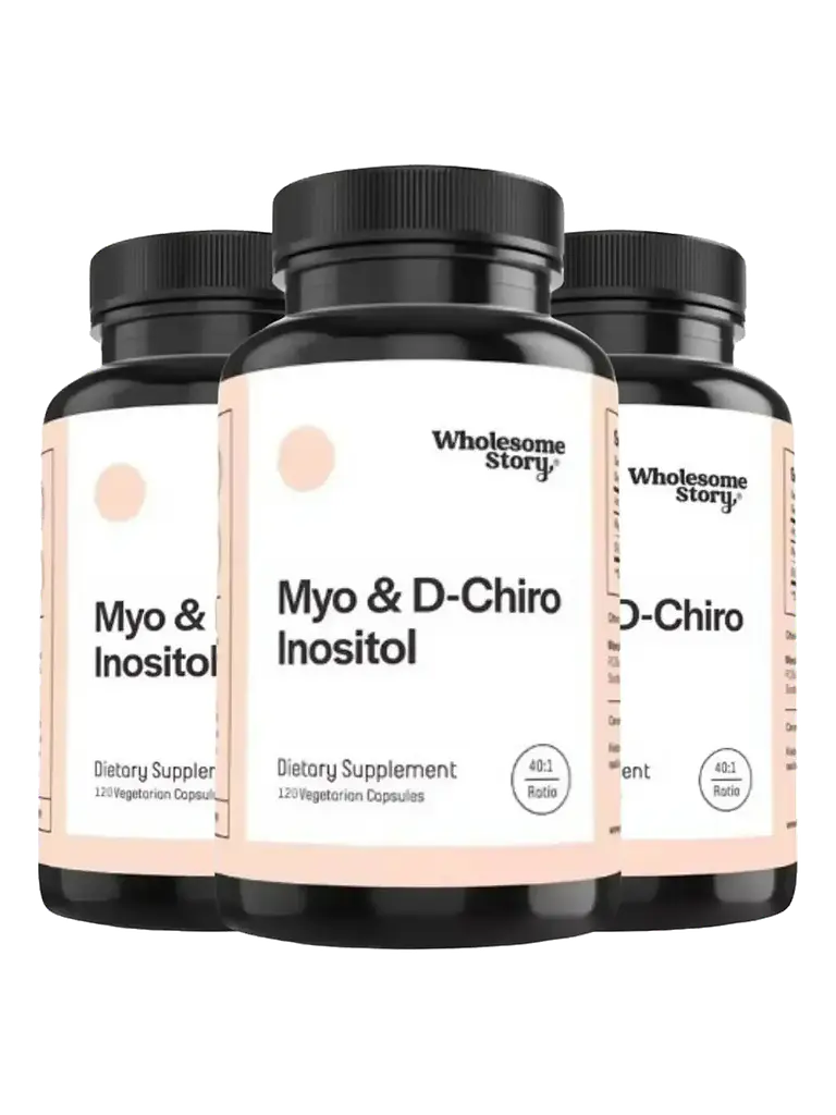 Myo D-chiro Inositrol - 3 Frascos — 360 cápsulas 1