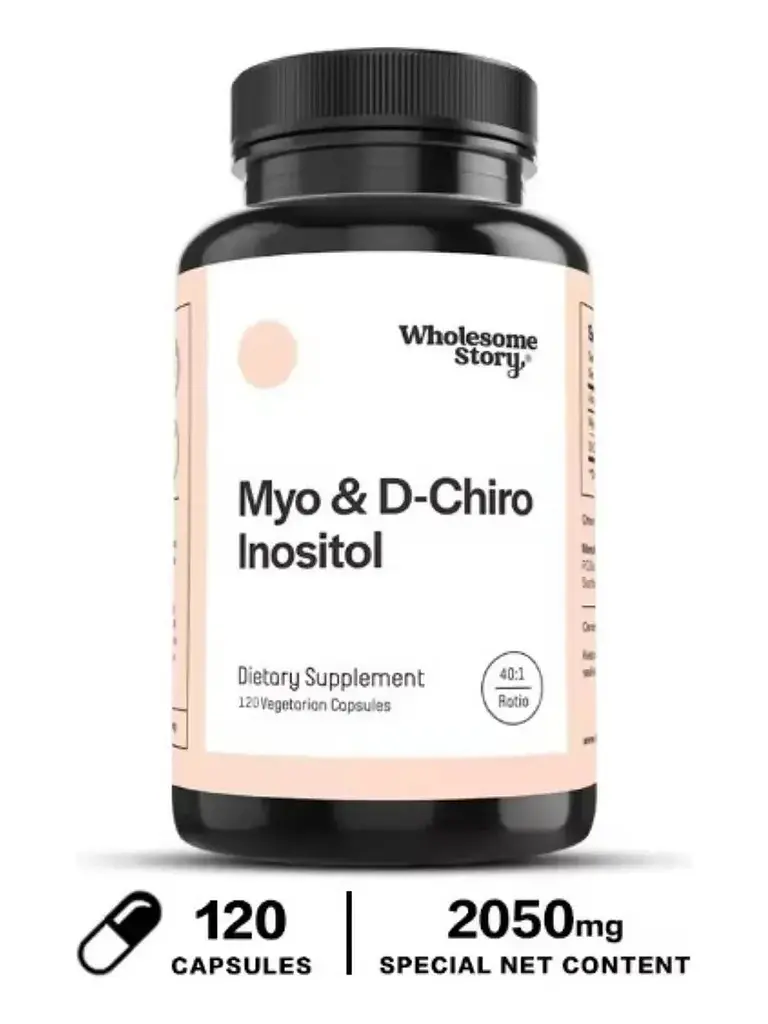 Myo D-chiro Inositrol - 3 Frascos — 360 cápsulas 3