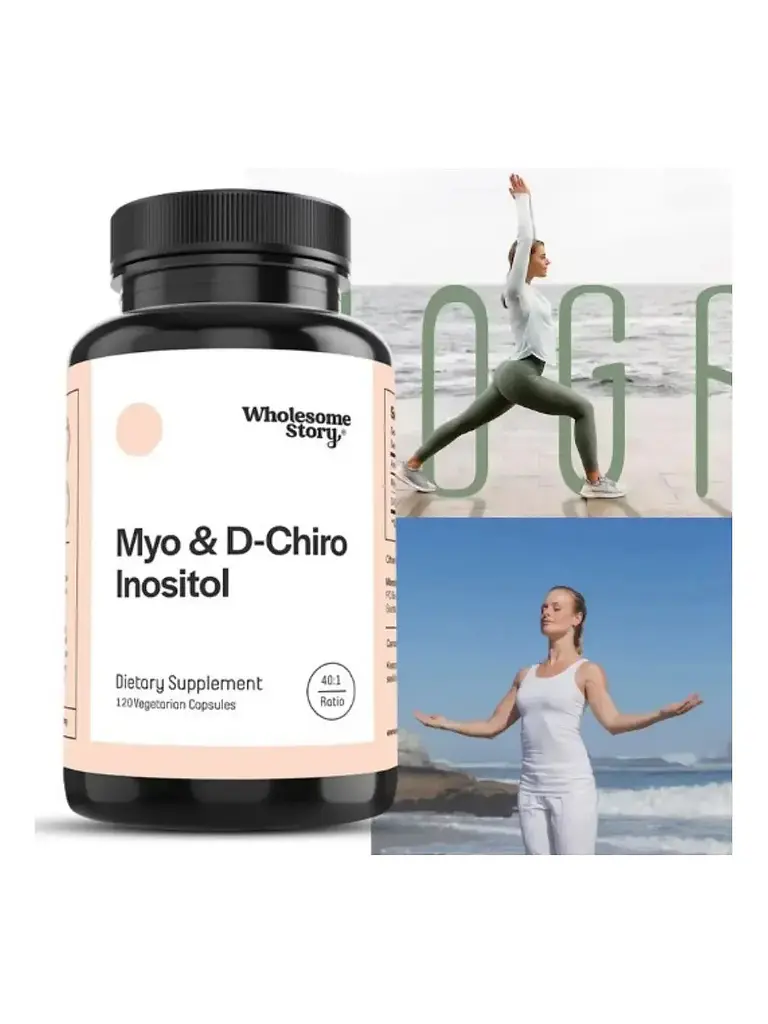 Myo D-chiro Inositrol - 3 Frascos — 360 cápsulas 5