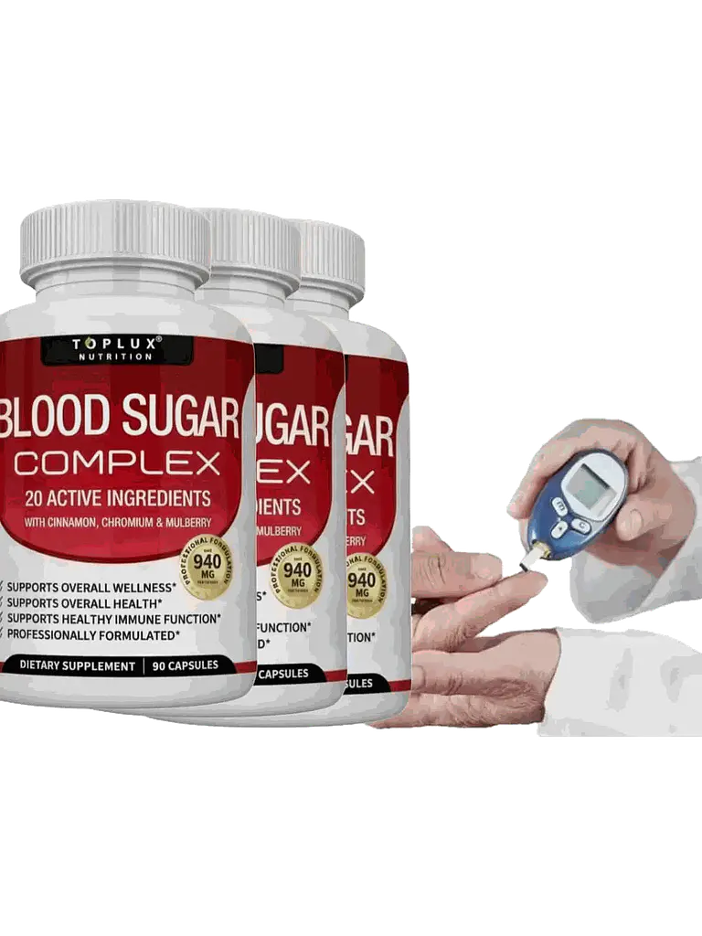 Blood Sugar Complex 3 Frascos Regula Glucosa — 270 cápsulas 1