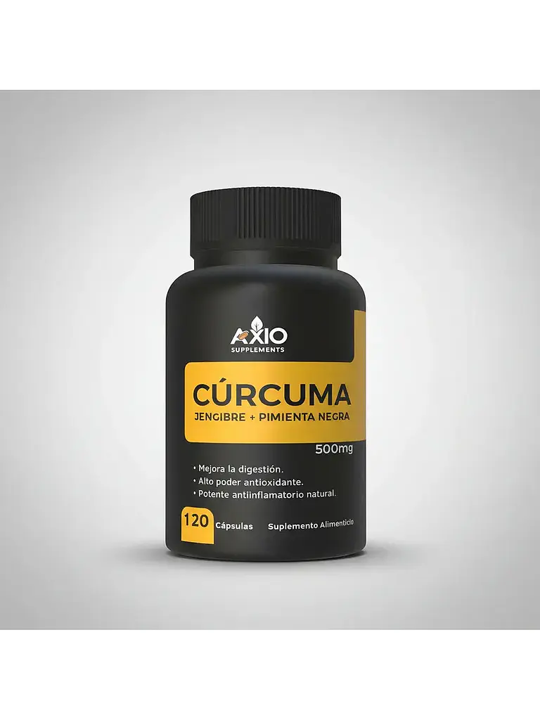 Cúrcuma + Jengibre + Pimienta Negra - 2 Frascos — 240 cápsulas 4