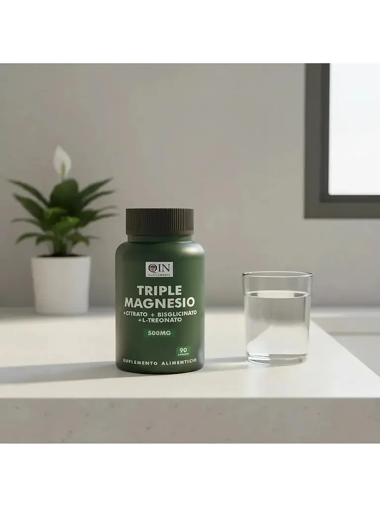 Ultra Magnesio Triple 500mg Qin Supplements — 90 cápsulas 6