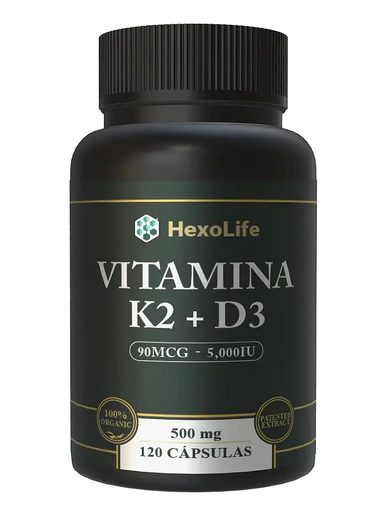 Vitamina K2+d3 Salud Ósea — 120 cápsulas 1