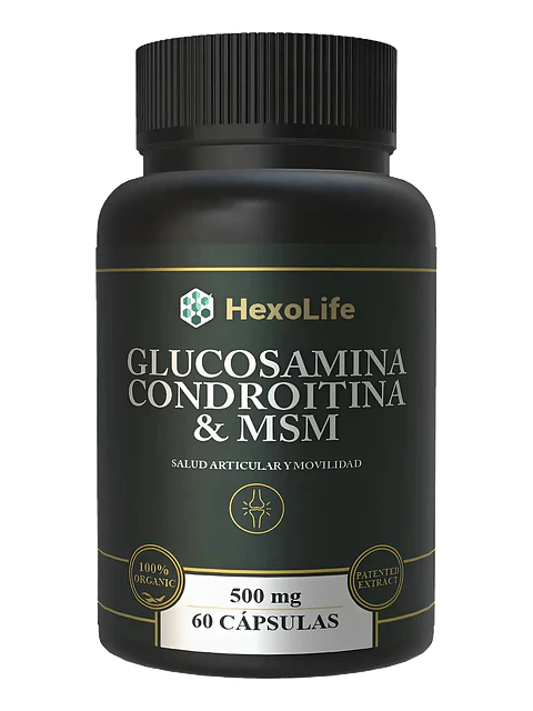 Glucosamina Condroitina MSM — 60 cápsulas