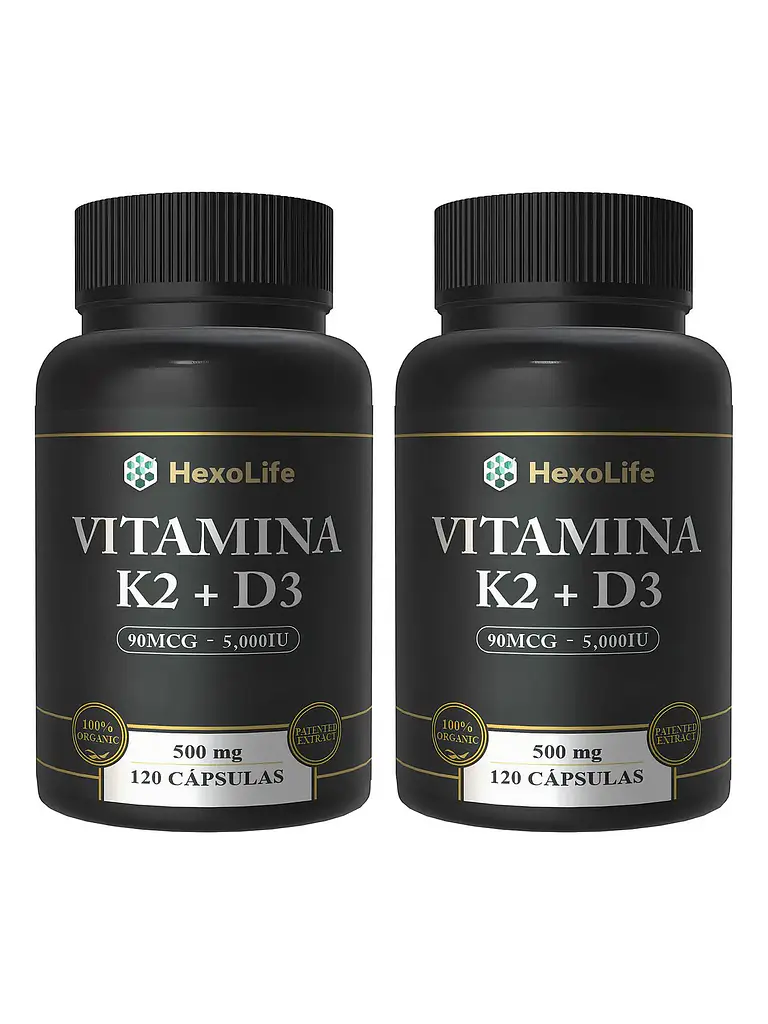 Vitamina K2+d3 Salud Ósea — 120 cápsulas 5