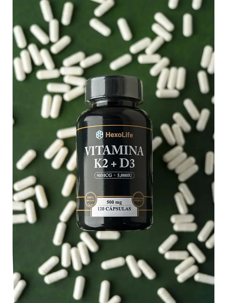 Vitamina K2+d3 Salud Ósea — 120 cápsulas 6