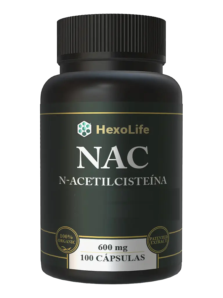 Nac N-acetilcisteína 600mg — 100 cápsulas 1