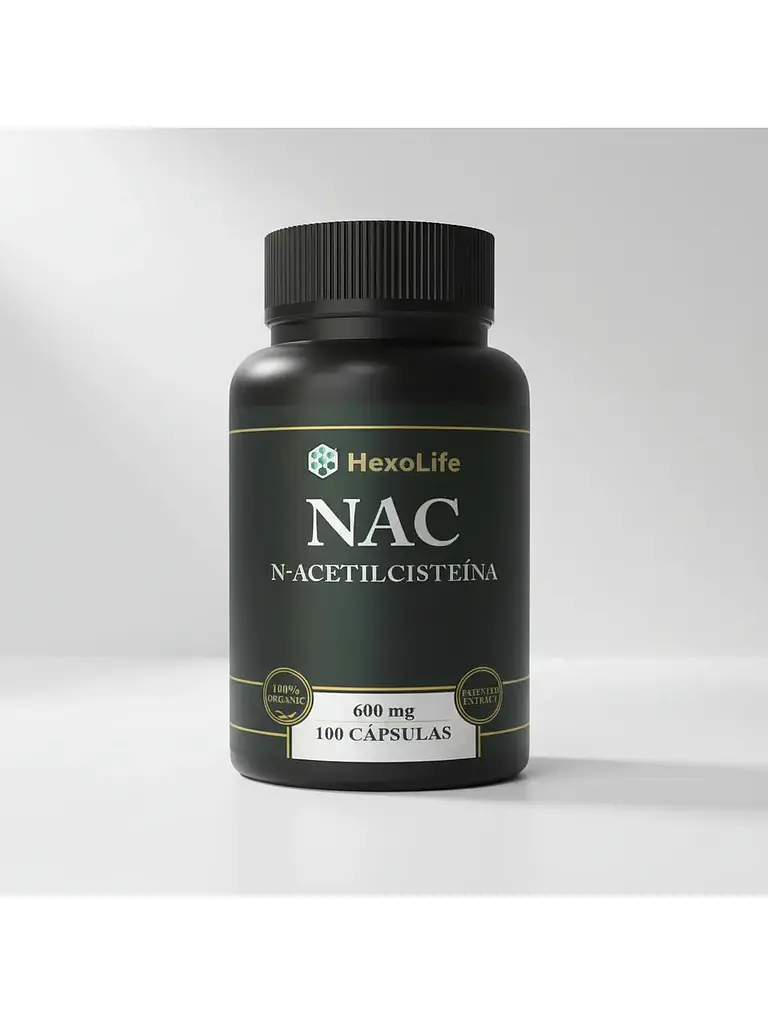 Nac N-acetilcisteína 600mg — 100 cápsulas 5
