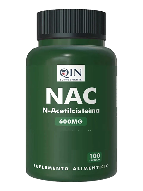Nac N-acetilcisteína 600mg — 100 cápsulas