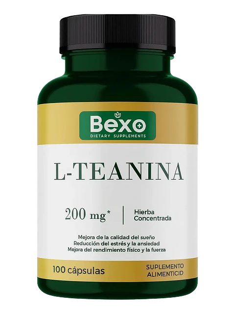 L-Teanina Calma Y Relaja — 100 cápsulas
