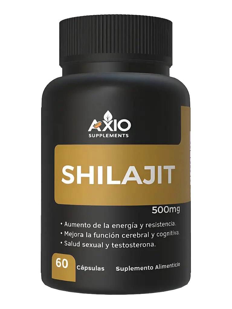 Shilajit Cápsulas 500mg — 60 cápsulas 1