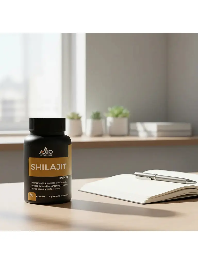 Shilajit Cápsulas 500mg — 60 cápsulas 6
