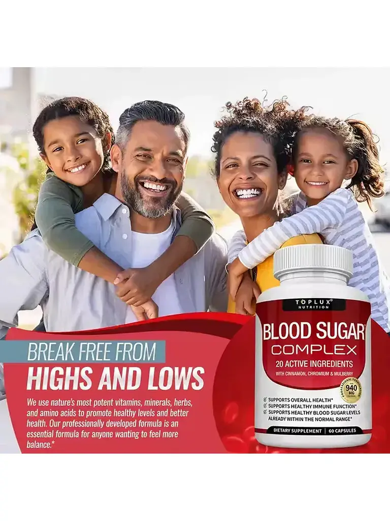 Blood Sugar Complex — 90 cápsulas 6