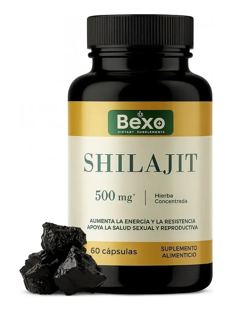 Shilajit 500mg 1 Frasco — 60 cápsulas 4