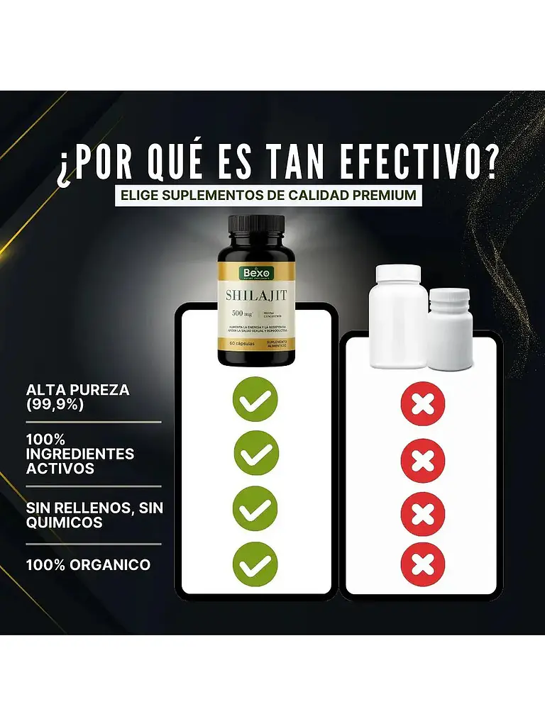 Shilajit 500mg 1 Frasco — 60 cápsulas 8