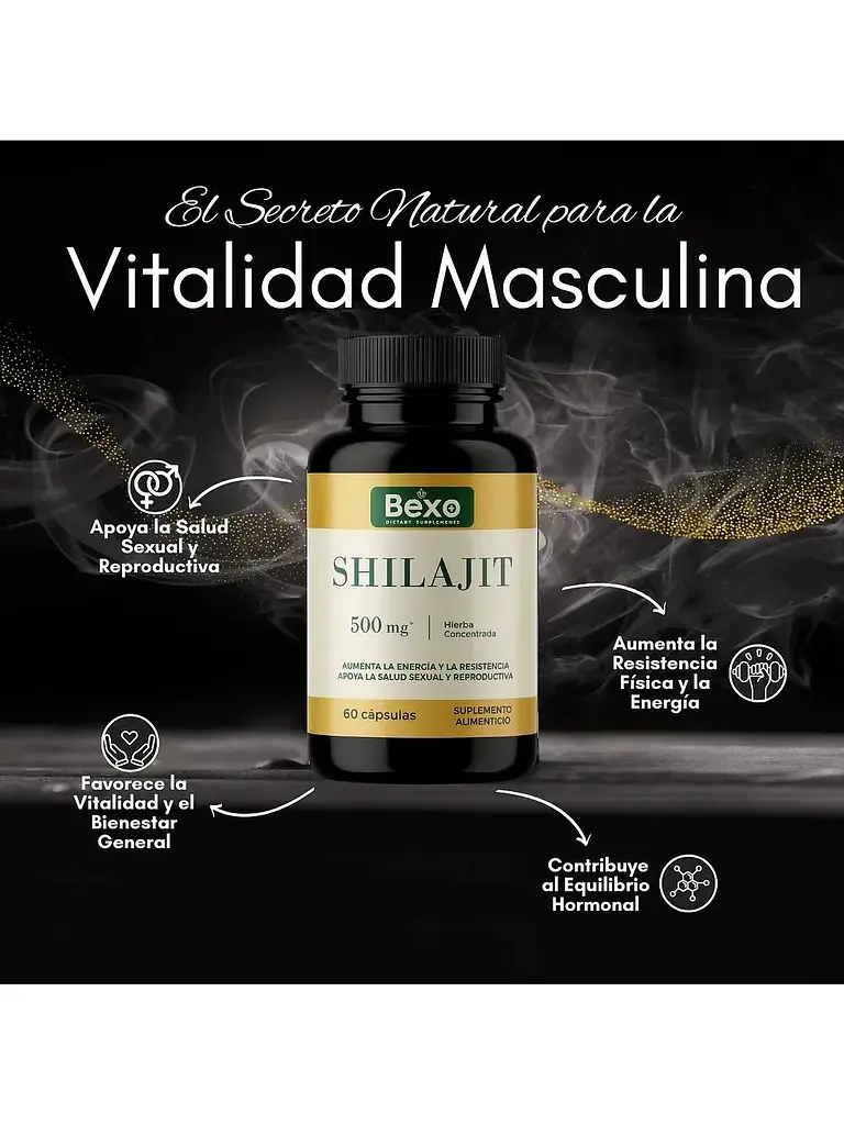 Shilajit 500mg 1 Frasco — 60 cápsulas 10