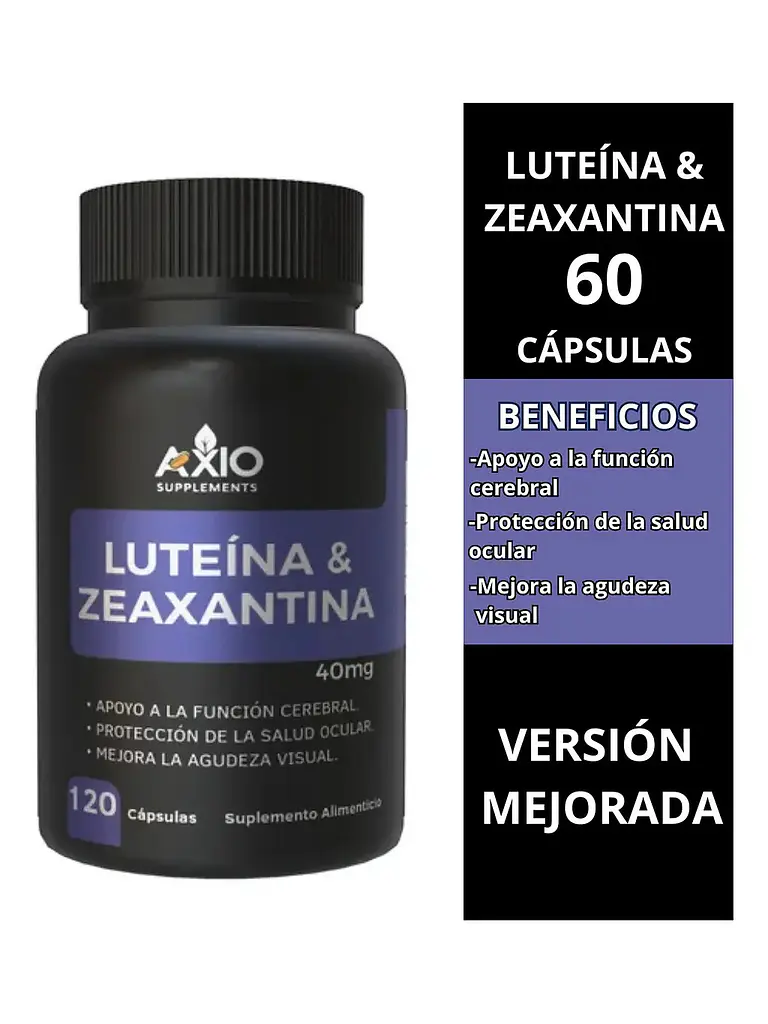 Luteína & Zeaxantina — 120 cápsulas 4