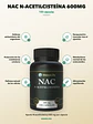 Nac N-acetilcisteína 600mg — 100 cápsulas - Miniatura 2