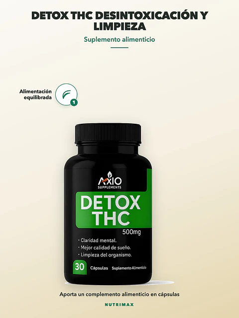 Detox Thc — 30 cápsulas