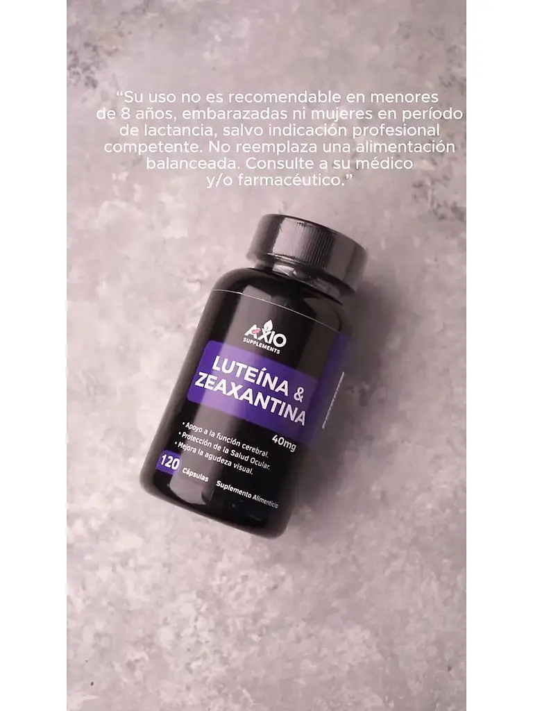 Luteína & Zeaxantina — 120 cápsulas 3