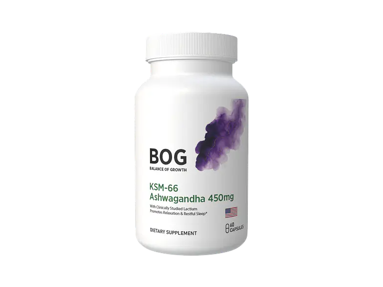 Ashwagandha Ksm66 - 450mg Antistress Estado Mental 60 cap 1