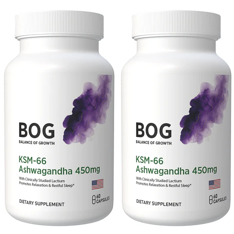 X2 Ashwagandha Ksm66 | 450mg Antistress Estado Mental 60cap