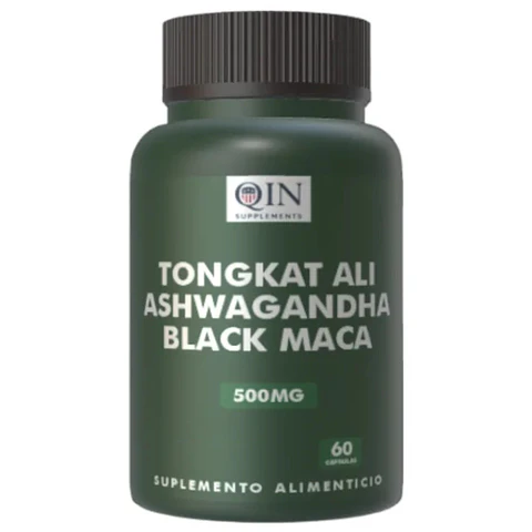 Tongkat Ali + Ashwagandha + Black Maca Ultra 60 Cap