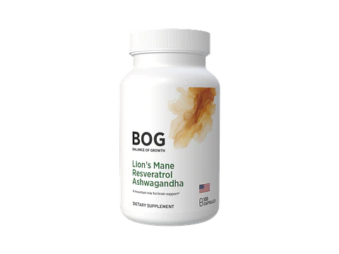 Melena De León + Resveratrol + Ashwagandha 100 Cápsulas