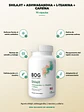 Shilajit + Ashwagandha + L-Teanina + Cafeína BOG — 90 cápsulas - Miniatura 2