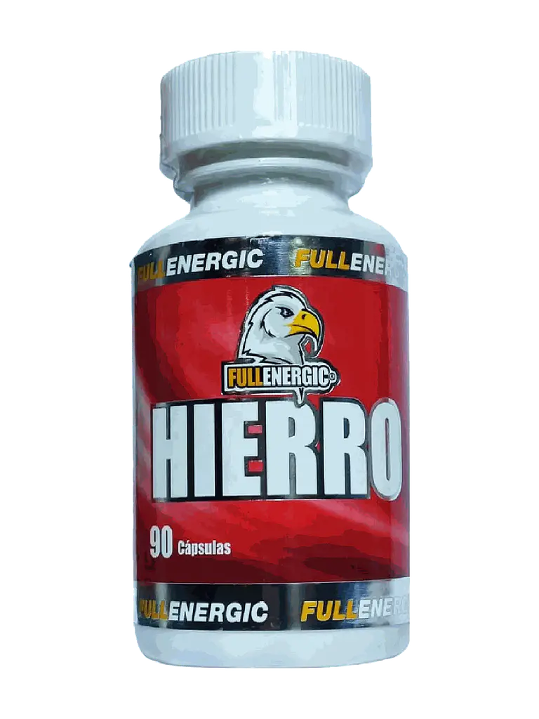 Hierro 8mg Full Energic — 90 cápsulas 1