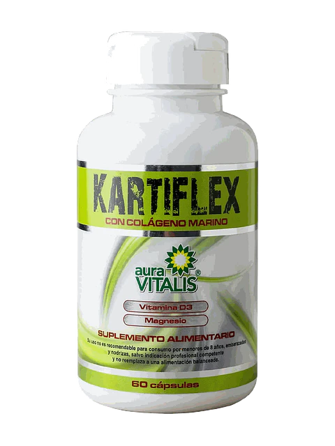 Colágeno Marino + Cúrcuma Aura Vitalis — 60 cápsulas