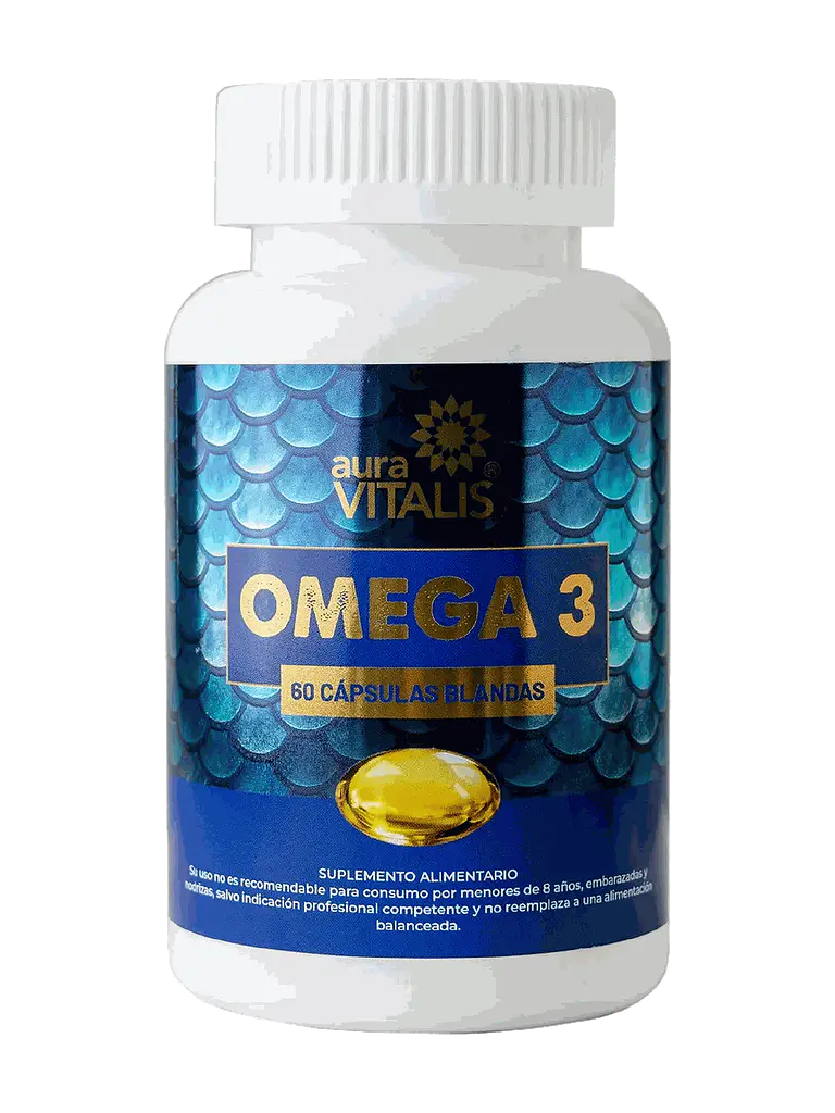 Omega 3 de Sardinas Aura Vitalis — 60 cápsulas 1