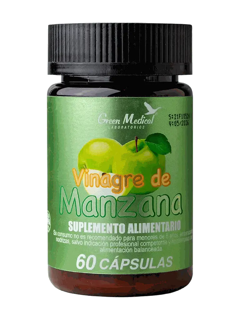 Vinagre de Manzana Green Medical — 60 cápsulas 1