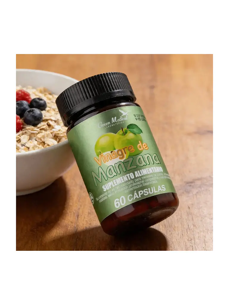 Vinagre de Manzana Green Medical — 60 cápsulas 6