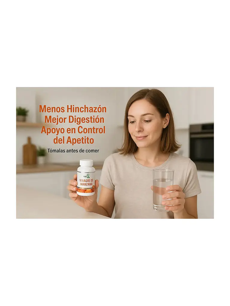 Vinagre de Manzana Aura Vitalis — 90 cápsulas 3