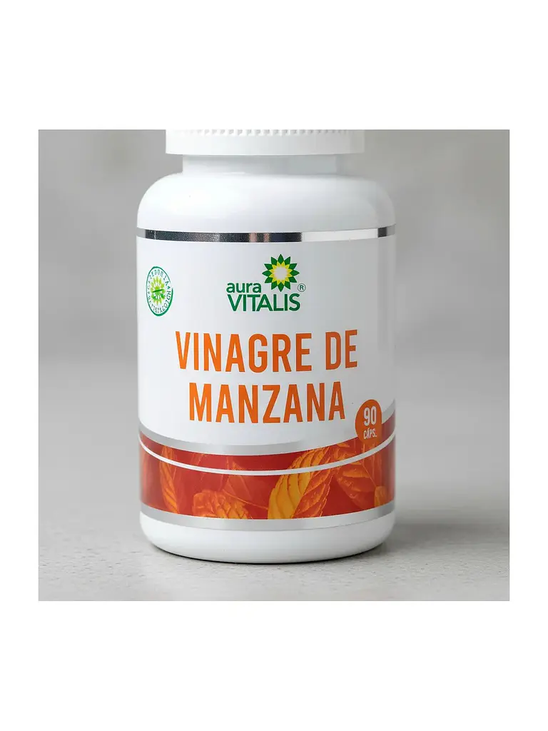 Vinagre de Manzana Aura Vitalis — 90 cápsulas 10