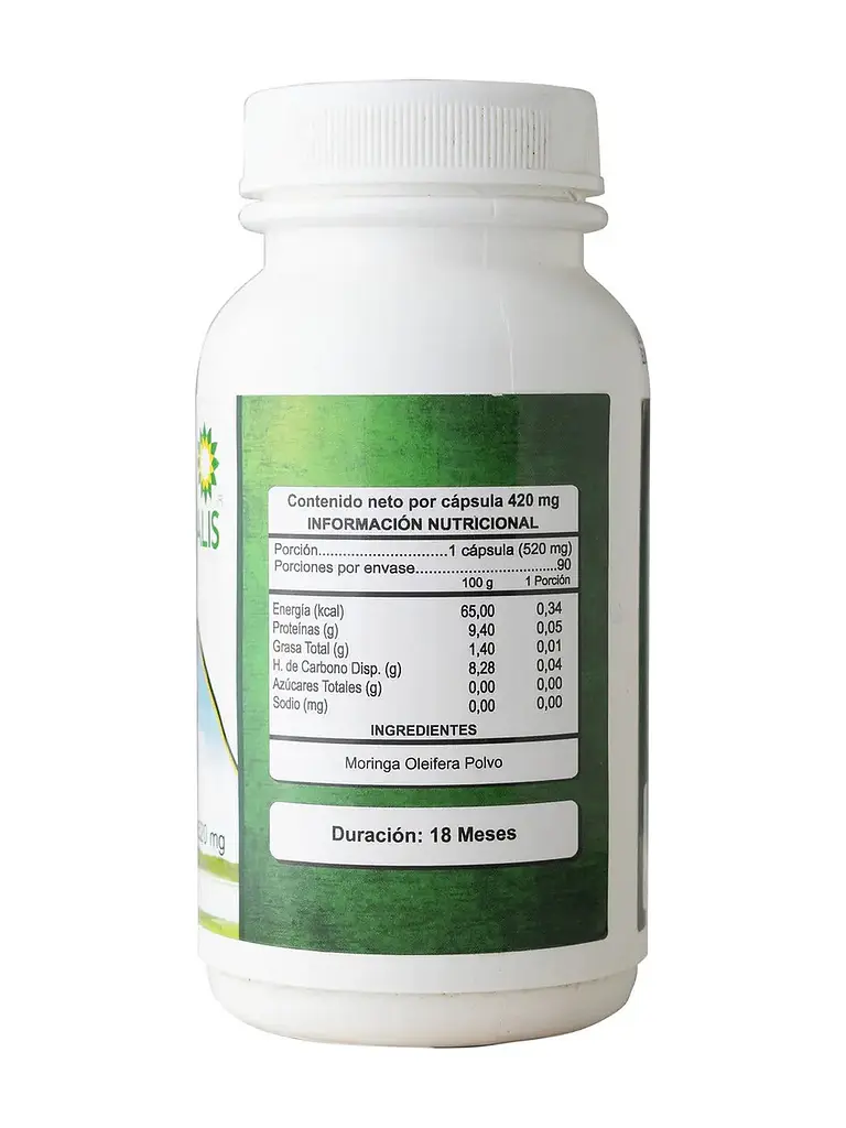 Moringa Aura Vitalis — 90 cápsulas 3