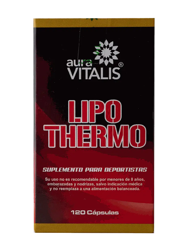 Lipo Thermo con Cromo y Té Verde Aura Vitalis — 120 cápsulas 1