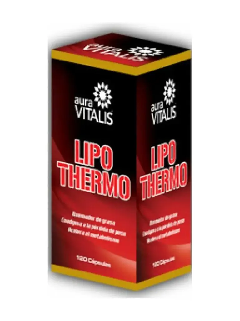 Lipo Thermo con Cromo y Té Verde Aura Vitalis — 120 cápsulas 5