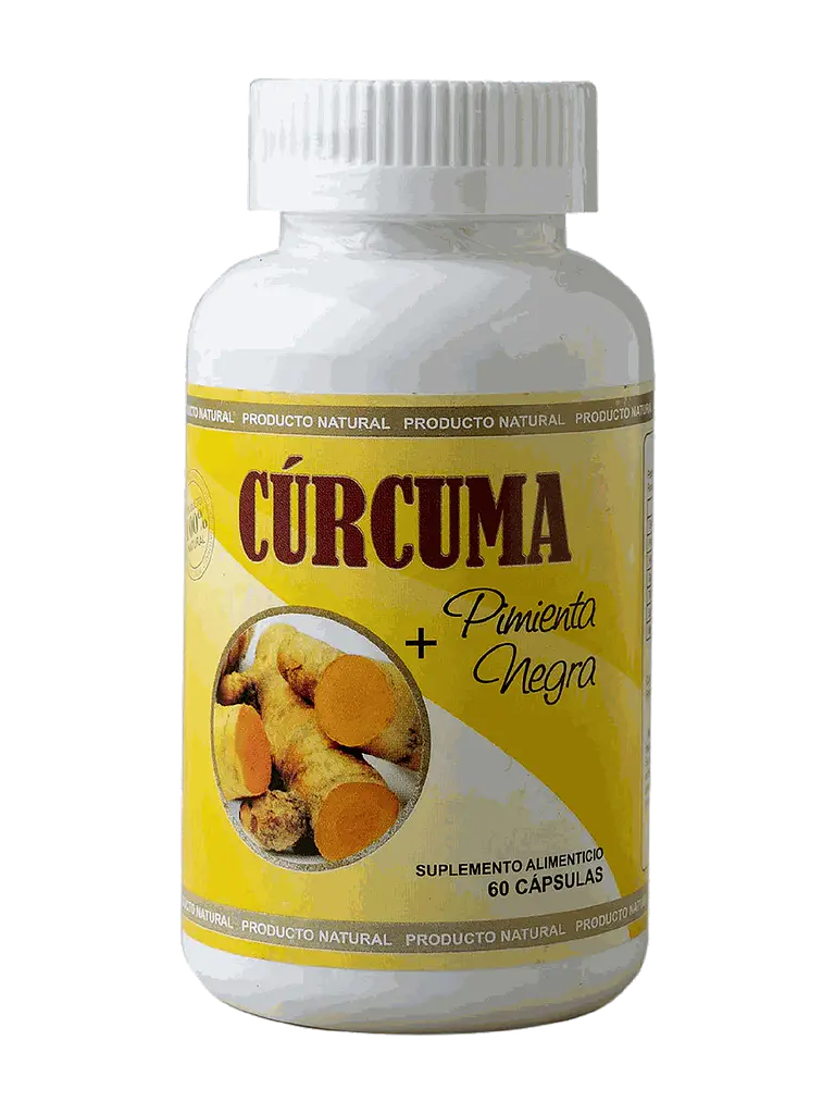 Cúrcuma + Pimienta Negra 700mg — 60 cápsulas 1