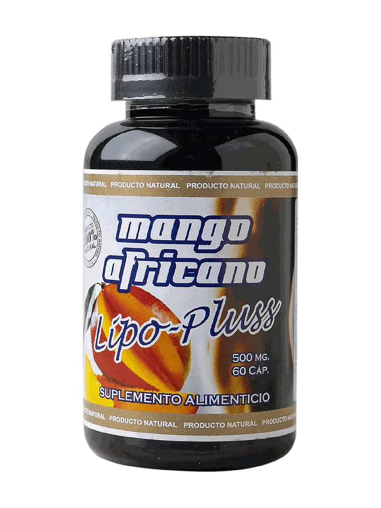 Mango Africano Lipo-Pluss 500mg — 60 cápsulas 1