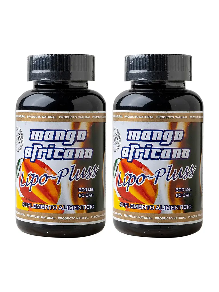Mango Africano Lipo-Pluss 500mg — 60 cápsulas 3