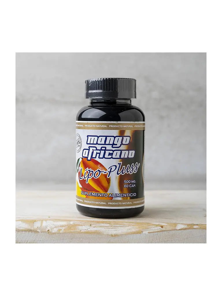Mango Africano Lipo-Pluss 500mg — 60 cápsulas 5