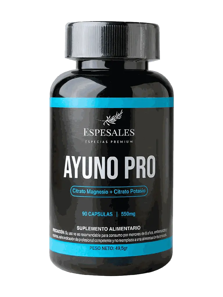 Ayuno Pro Magnesio + Potasio Espesales — 90 cápsulas 1