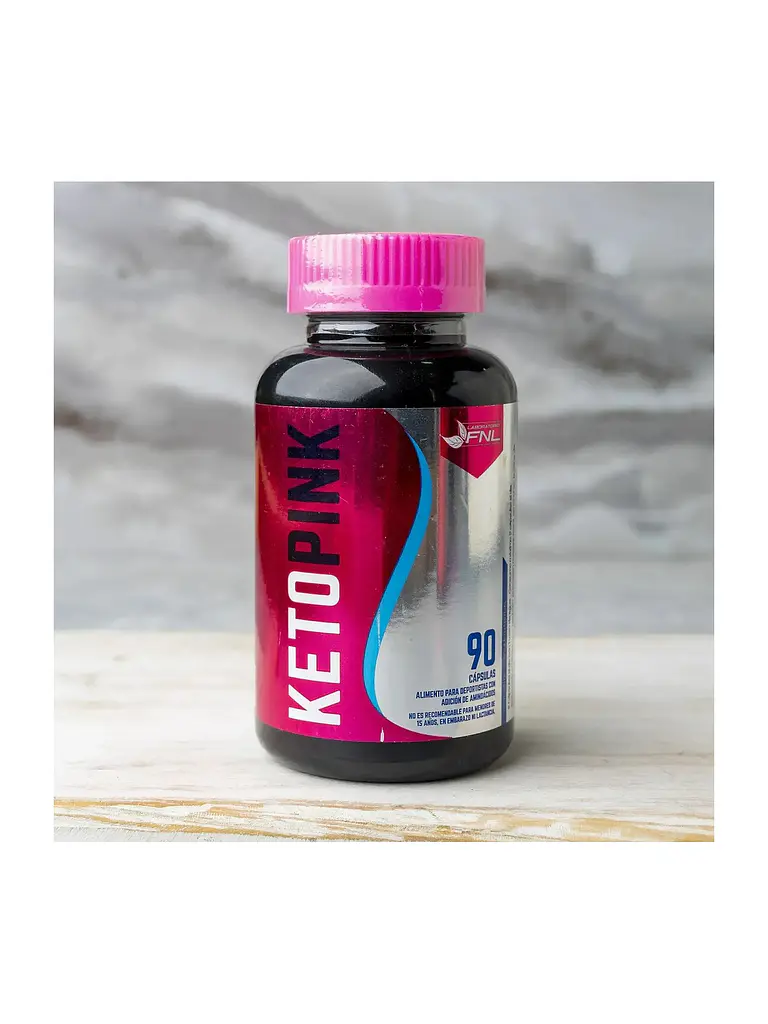 Keto Pink FNL — 90 cápsulas 3