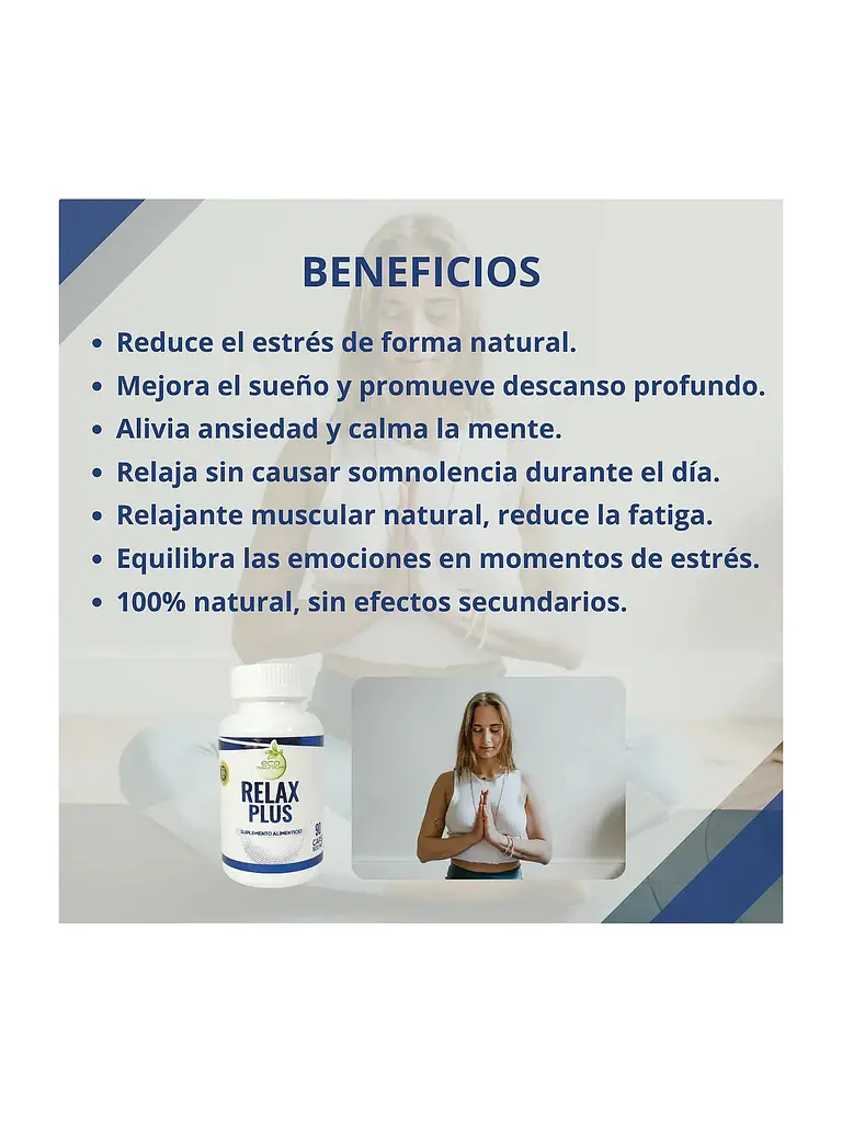 Relax Plus Eco Naturales — 90 cápsulas 4