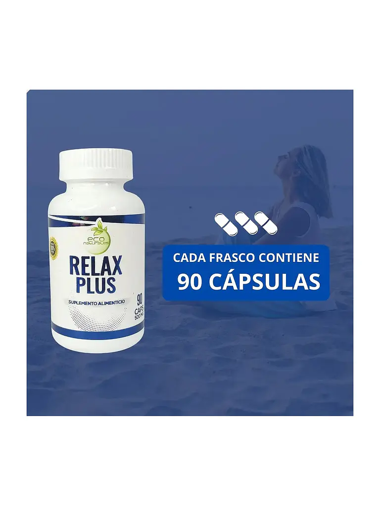 Relax Plus Eco Naturales — 90 cápsulas 6